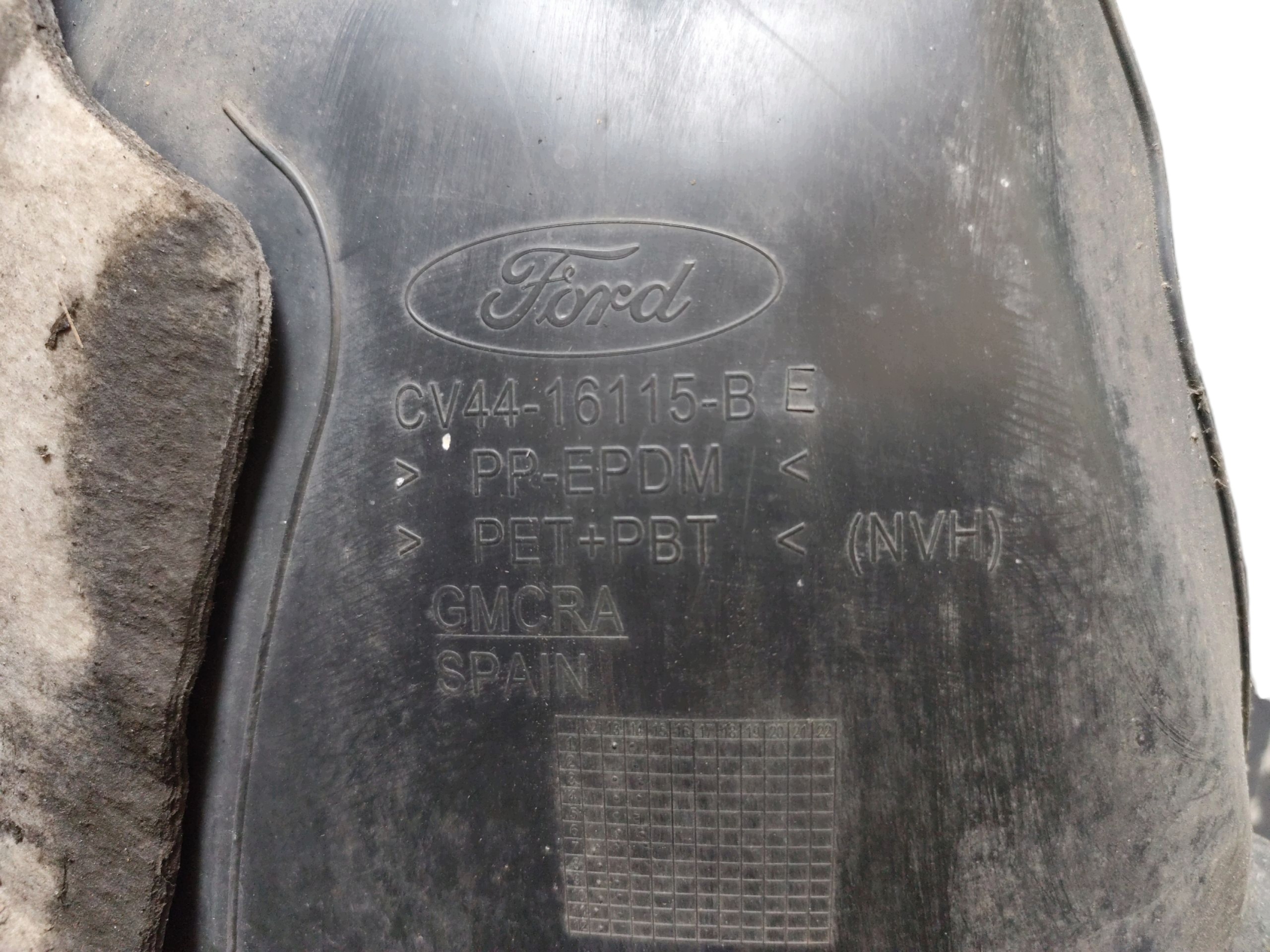 pare boue gauche avant complets FORD KUGA MK2 CV44-16115-B