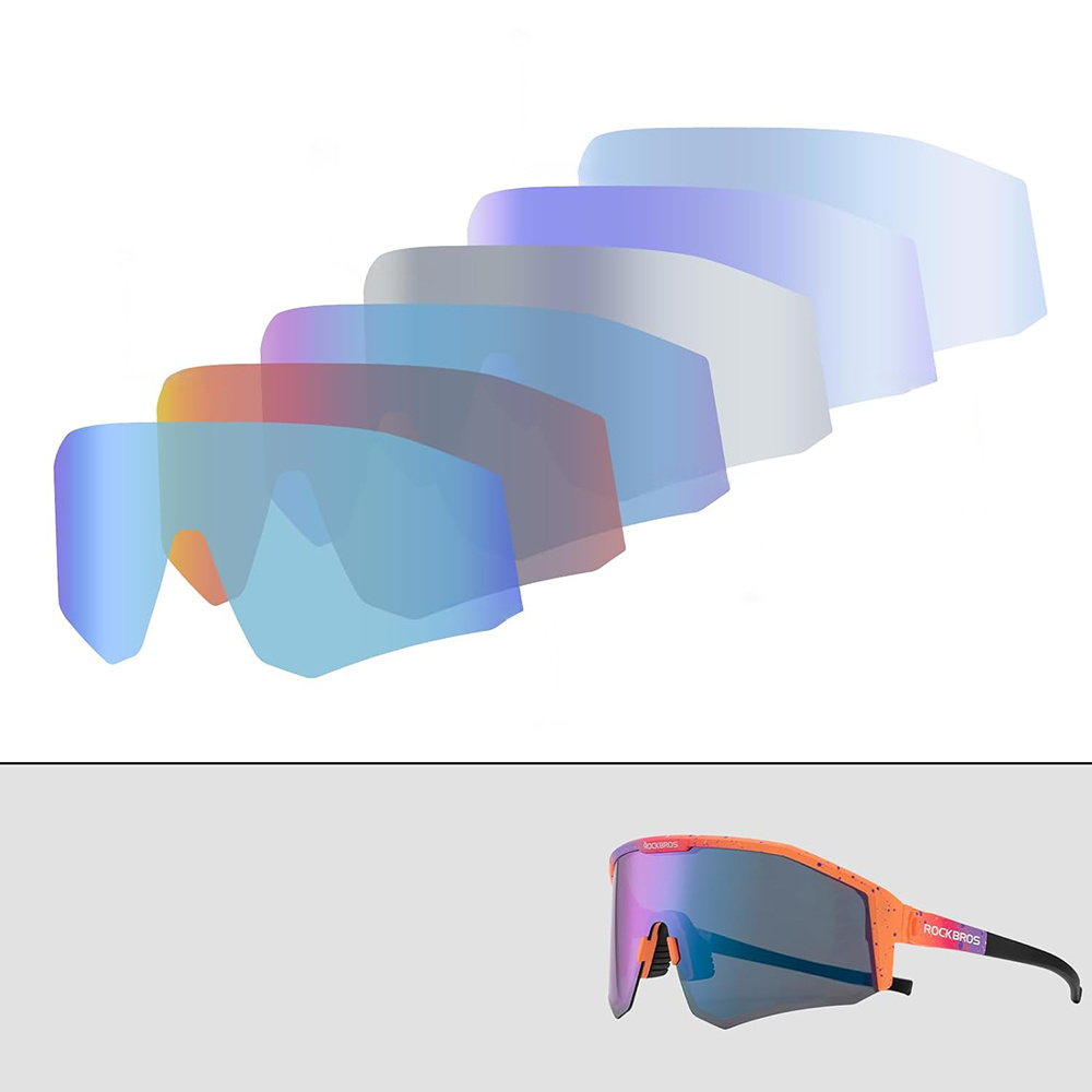ROCKBROS OKULARY ROWEROWE SPORTOWE NA ROWER POLARYZACYJNE UV400 POLARYZACJA Marka Rockbros