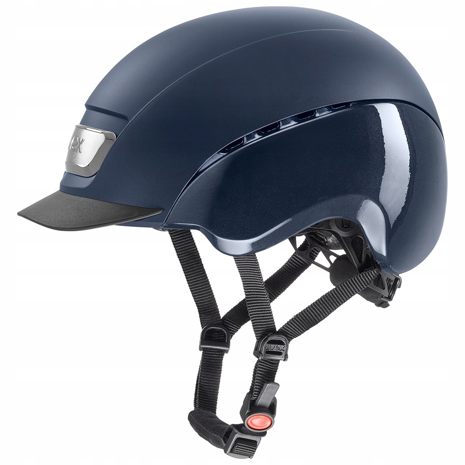 Kask UVEX Elexxion Pro niebieski mat/połysk S