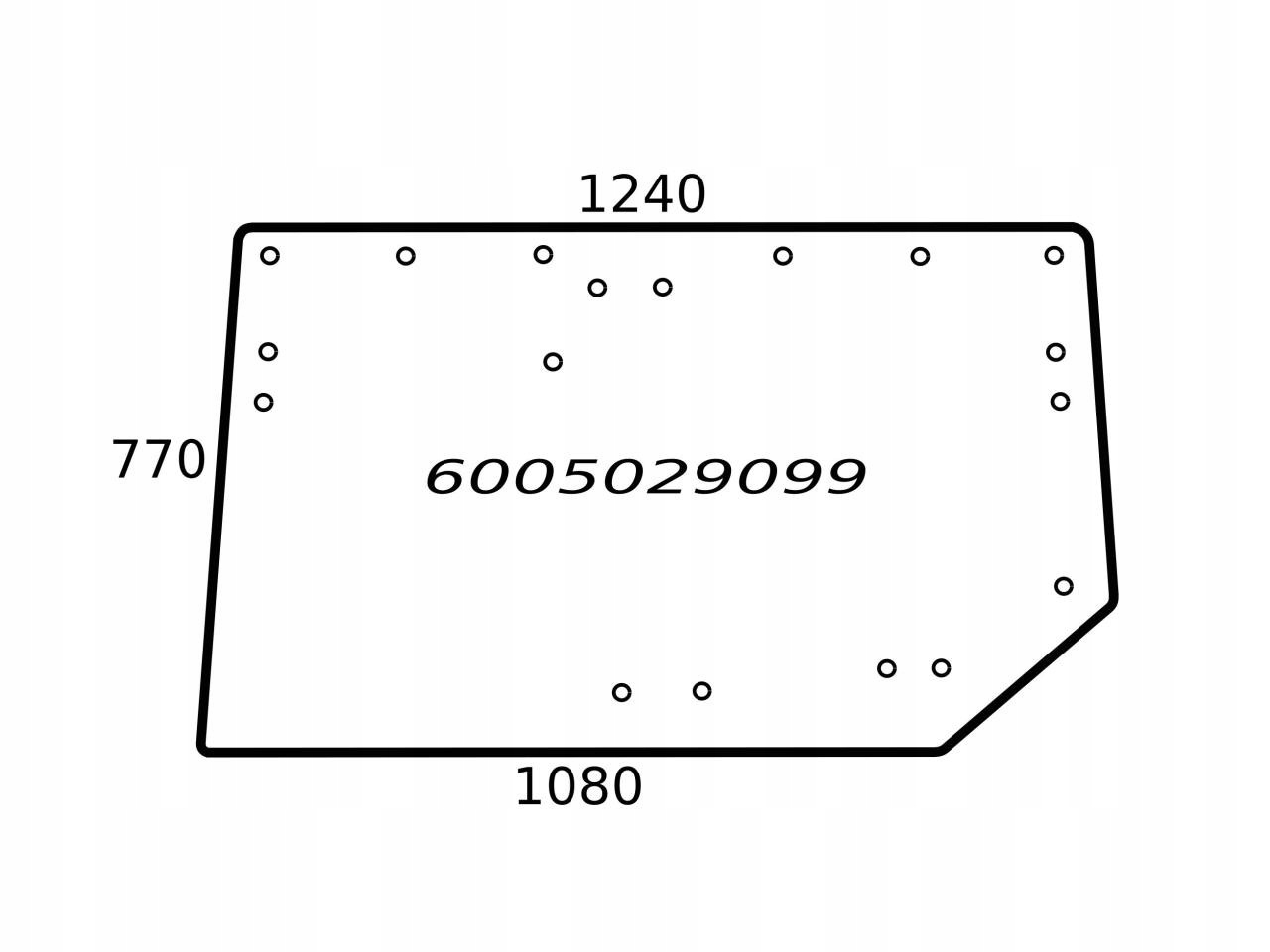 SZYBA TYLNA CELTIS RENAULT 6005029099