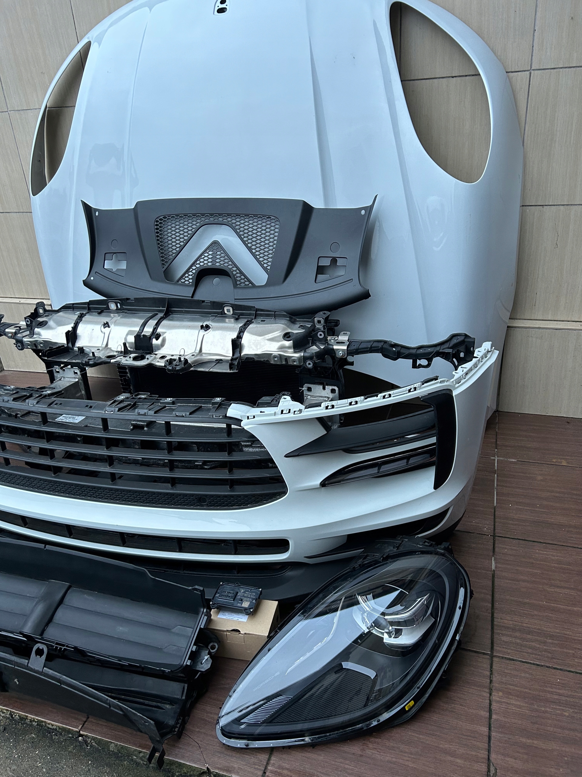 bumper bonnet radiator Porsche Macan 95B Lift 2.0