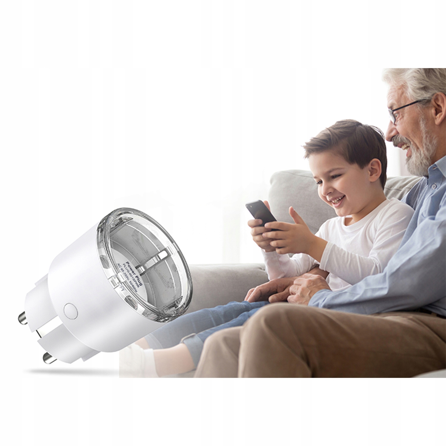 Programator czasowy INTELIGENTNE gniazdko smart WiFi TUYA Timer Watomierz Seria PLUG ANDROID IOS MIERNIK BEZPRZEWODOWY