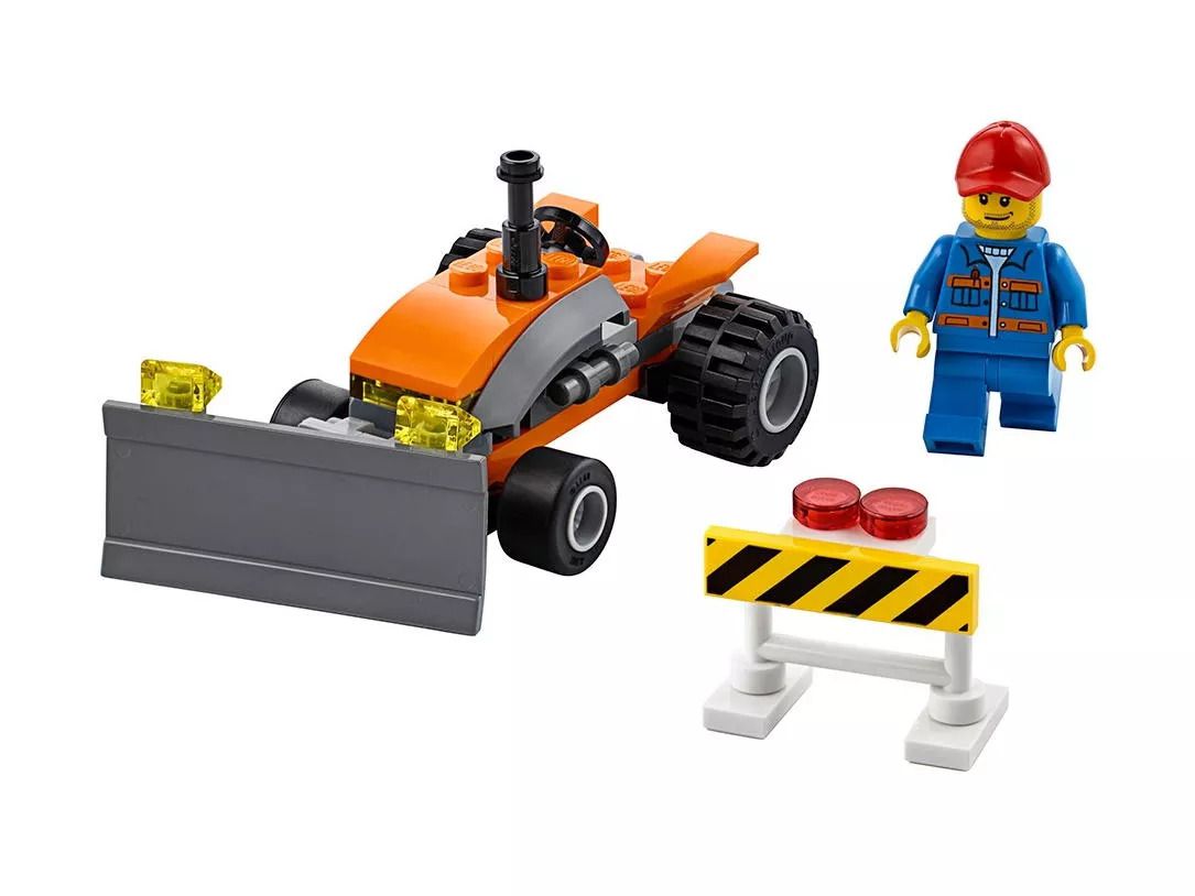 Lego 30353 City Traktor s pluhem, nový, originální