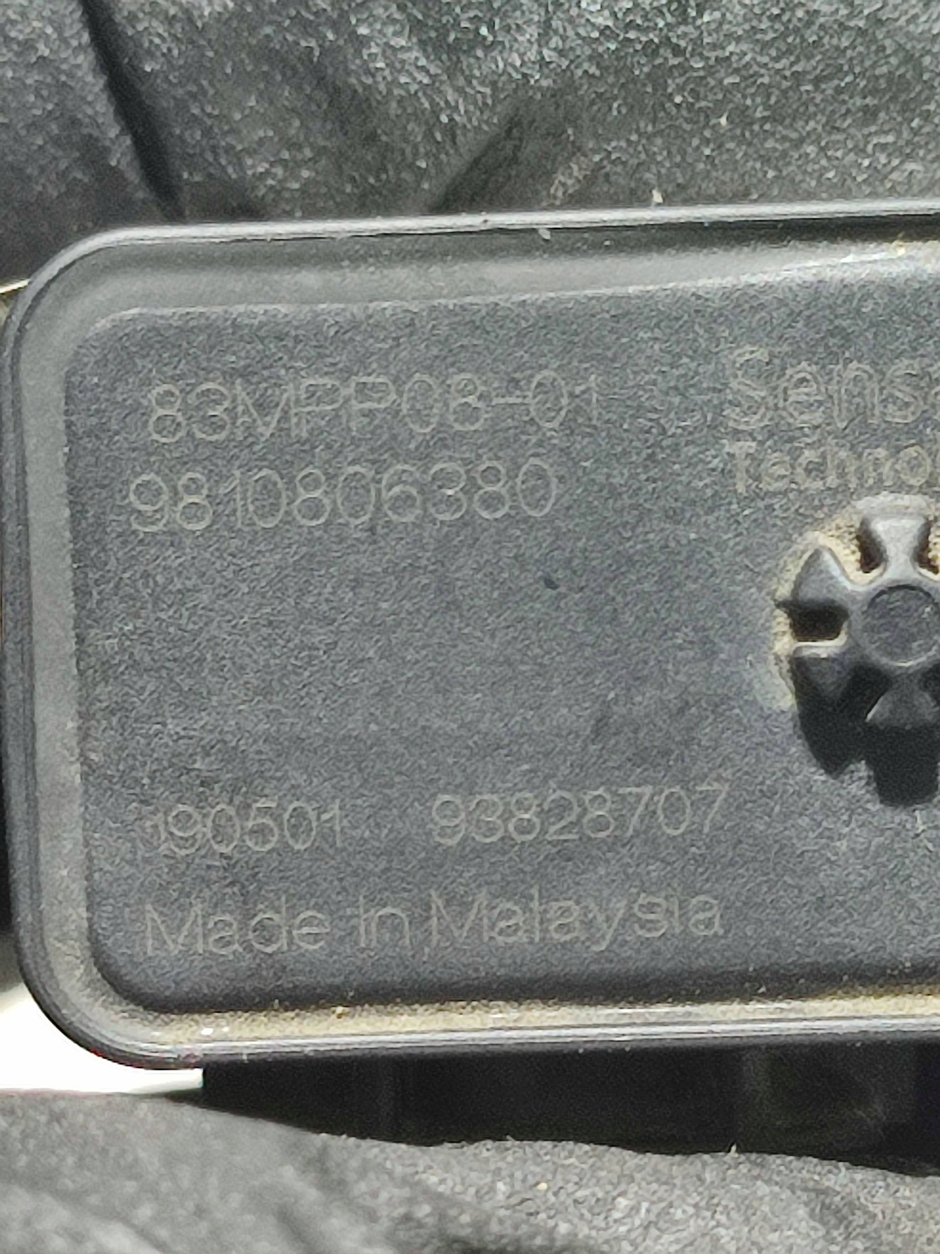 Peugeot 308 2019 Sensor podcisnieniowy