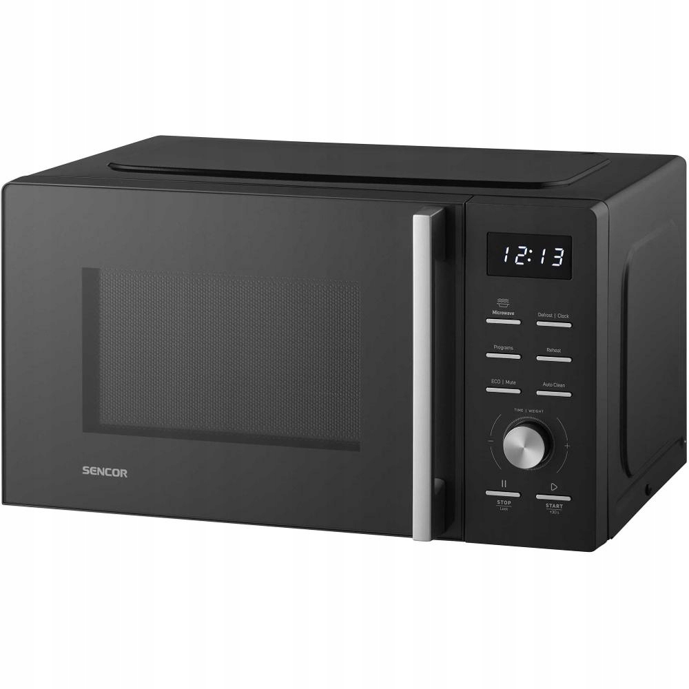 Mikrofalówka Kuchenka Mikrofalowa Sencor Smw 5019BK Zegar 8 Auto Programów