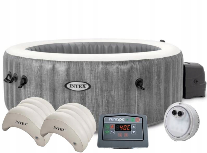 Dmuchane spa hydromasaż GREYWOOD 196x71 INTEX 2844