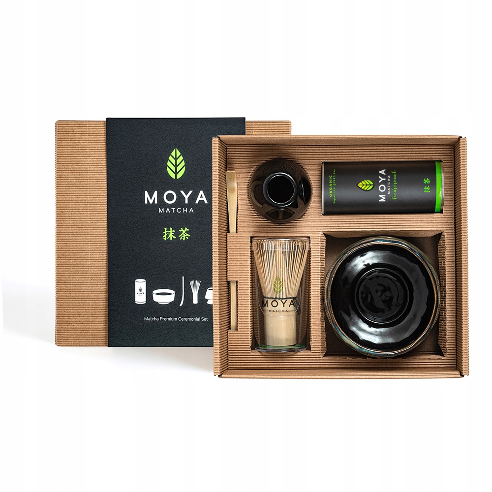 Ceremoniální sada na matcha Moya Matcha Tradiční a šálek Gyoku