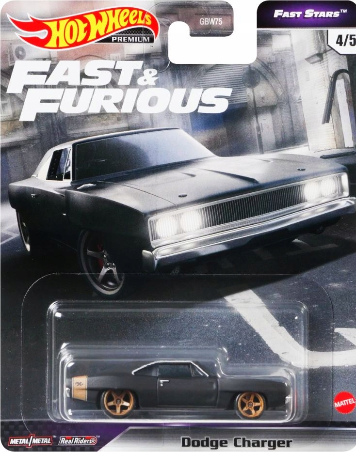 

Hot Wheels Premium Dodge Charger Fast & Furious