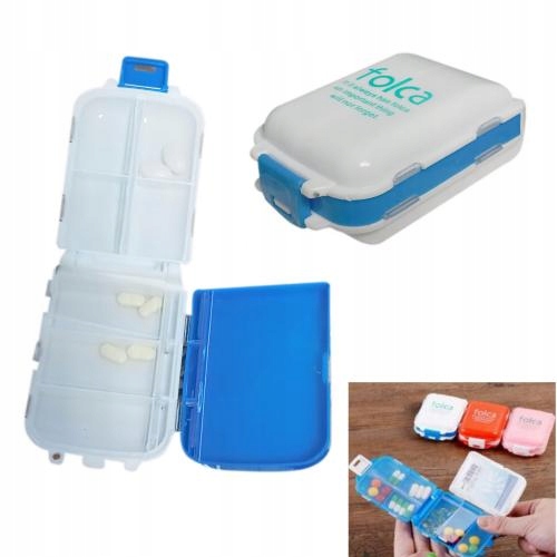 POJEMNIK PUDEŁKO KASETKA NA LEKI TABLETKI