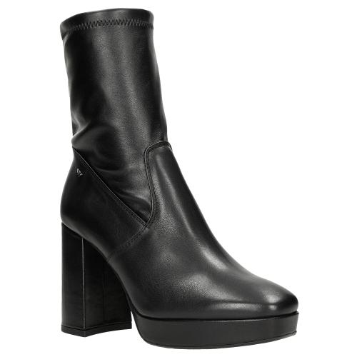 Botki damskie wsuwane Wojas czarne r. 39