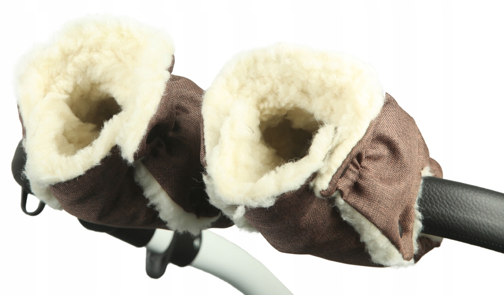 MUFKA tėvams 2 atskiros žieminės PIRŠTINĖS universalaus dydžio VILNOS Gamintojo spalva szary