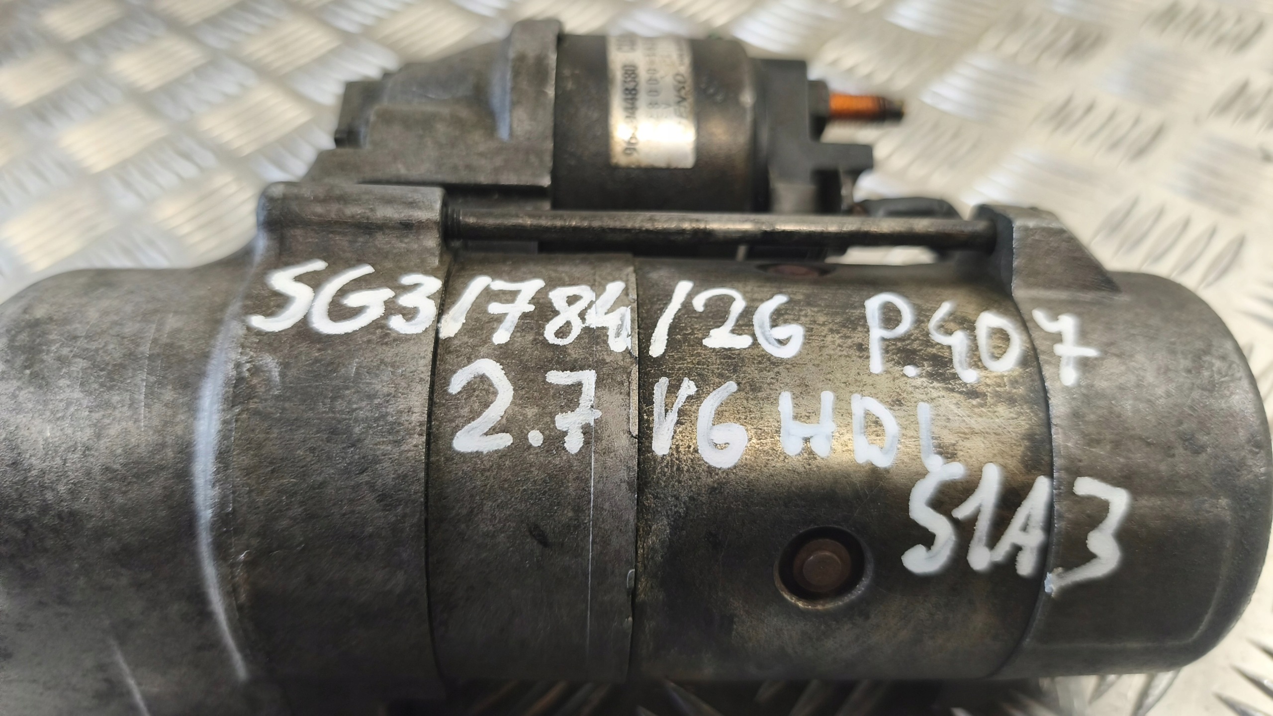 starter 9649448380 PEUGEOT 407 2.7HDI 2008r