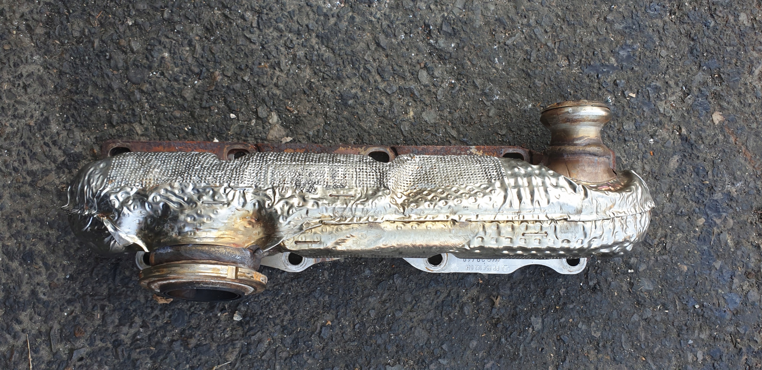 654142048 - Выпускной коллектор MERCEDES 2.2 CDI C W205 E W213