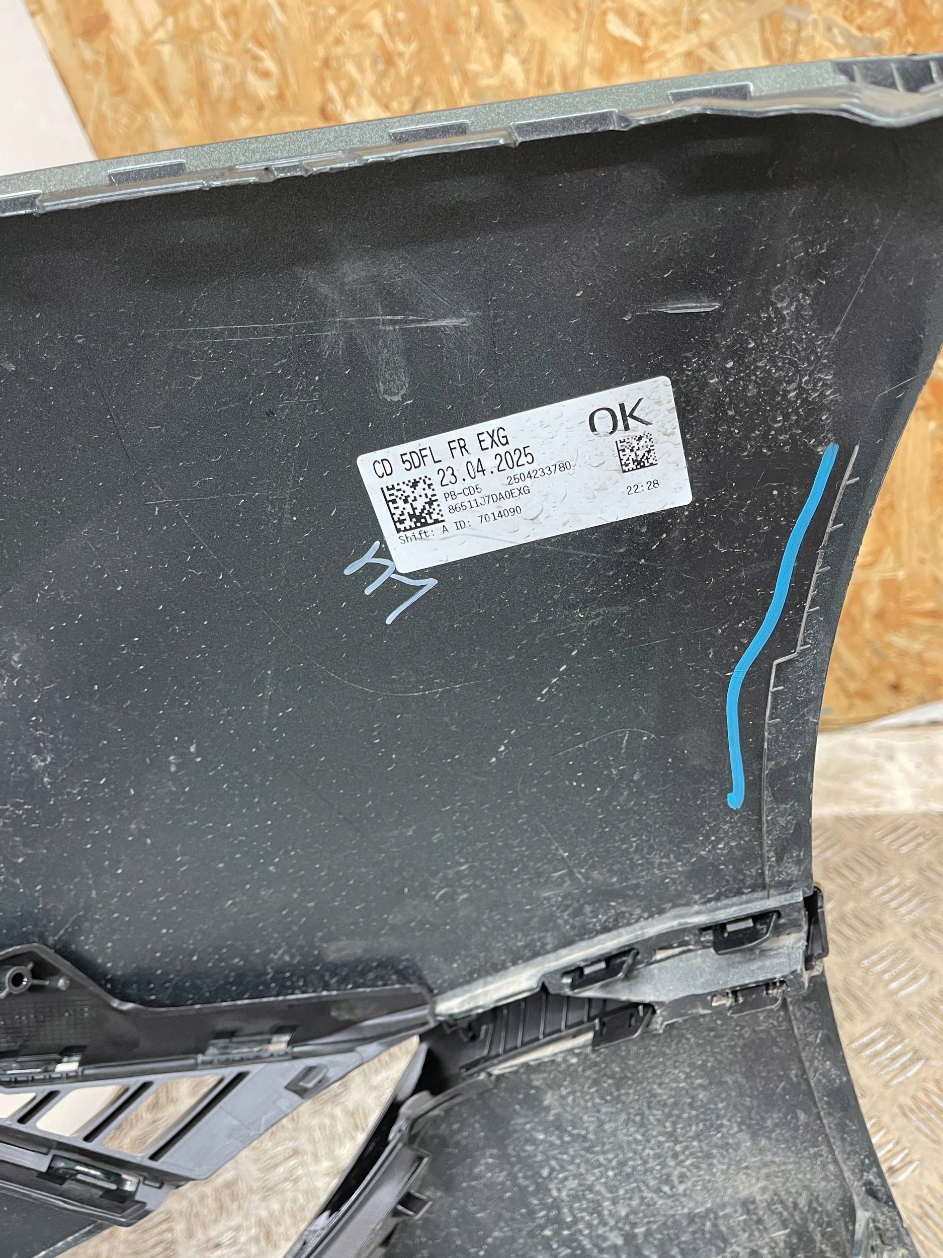 bumper front front KIA CEED III 3 LIFT 21- 4 X PDC