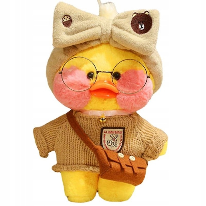 

Lalafanfan kaczka pluszowa zabawka 30 cm żółta