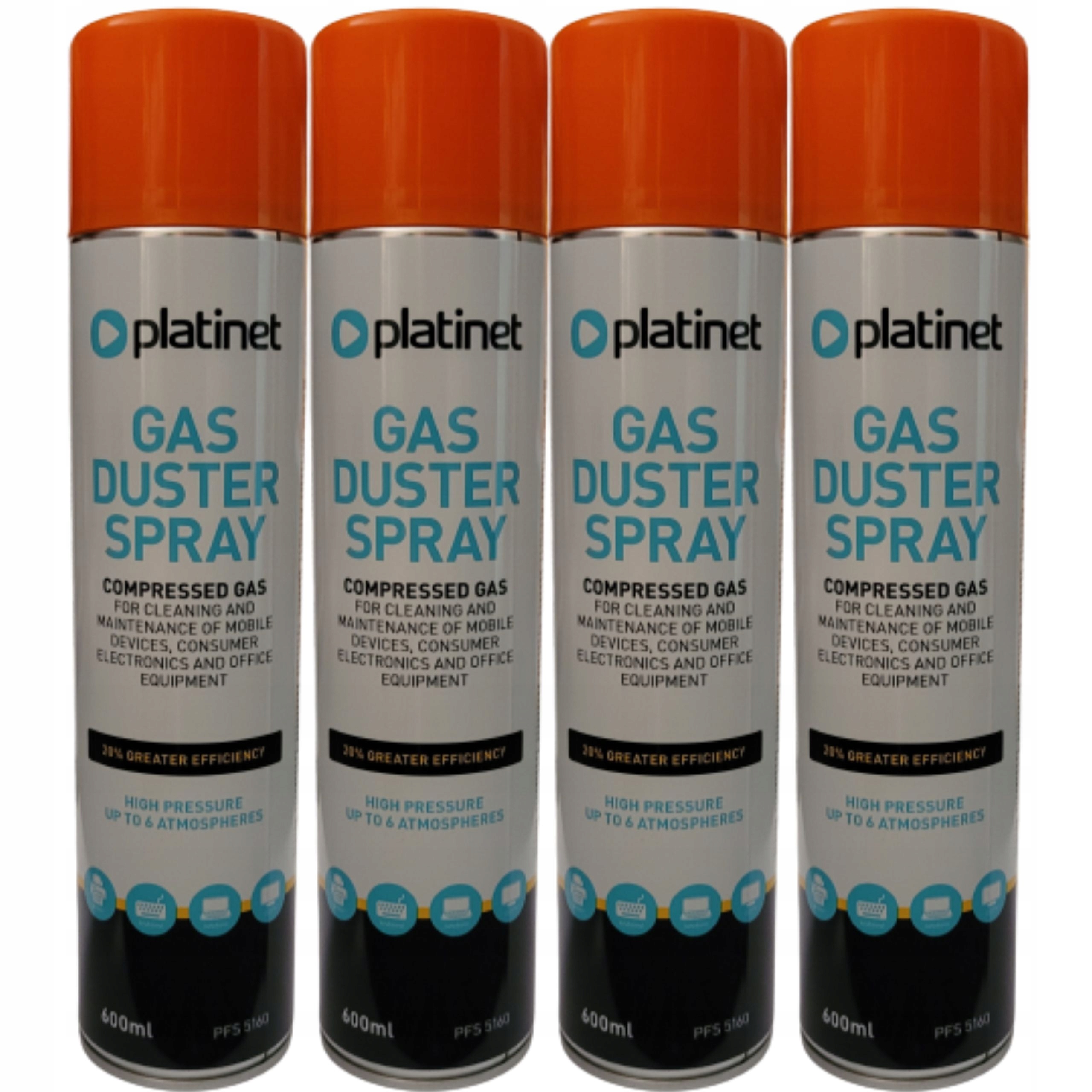 

Sprężone Powietrze Z Rurką Duże XL 600ml 4 Szt.