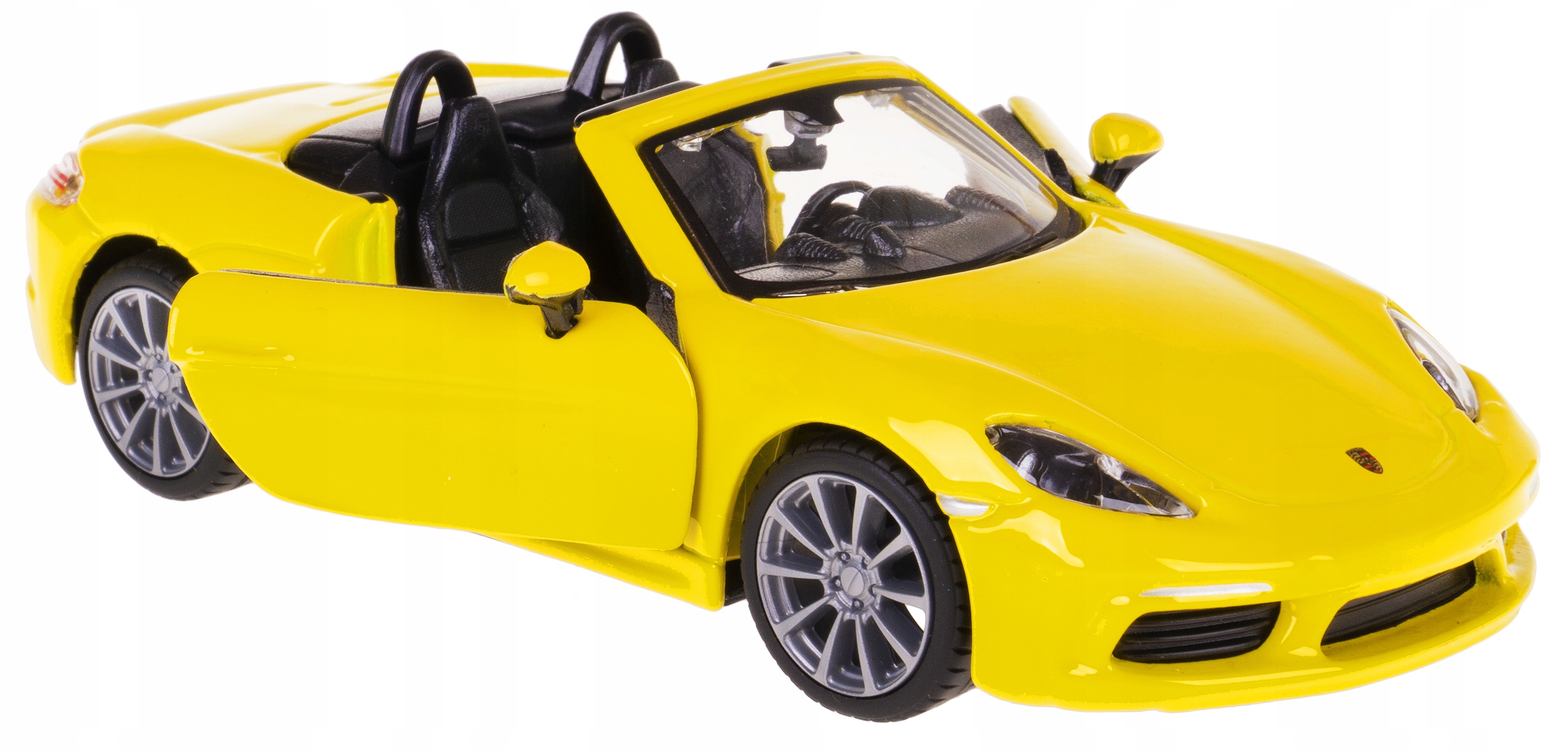 

Porsche 718 Boxster Model Bburago 1:32 Żółty