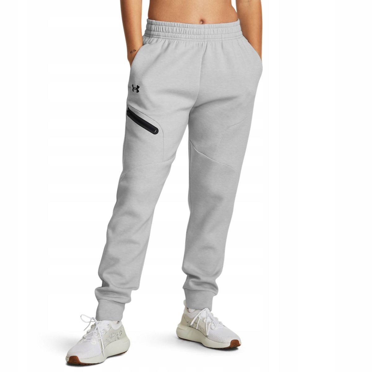 Under Armour Tepláky Unstoppable Flc Jogger-GRY šedá
