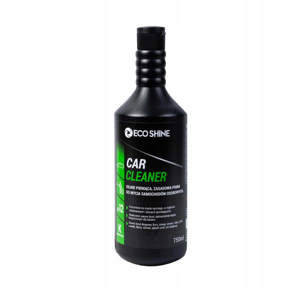 Eco Shine Car Cleaner 0,75L Aktywna Piana Do Mycia Samochodów Osobowych