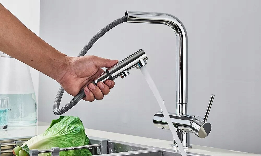 Filtr Do Wody Kuchenny Podszafkowy Pod Zlew Bateria Kuchenna ATEST ZESTAW Stan opakowania oryginalne