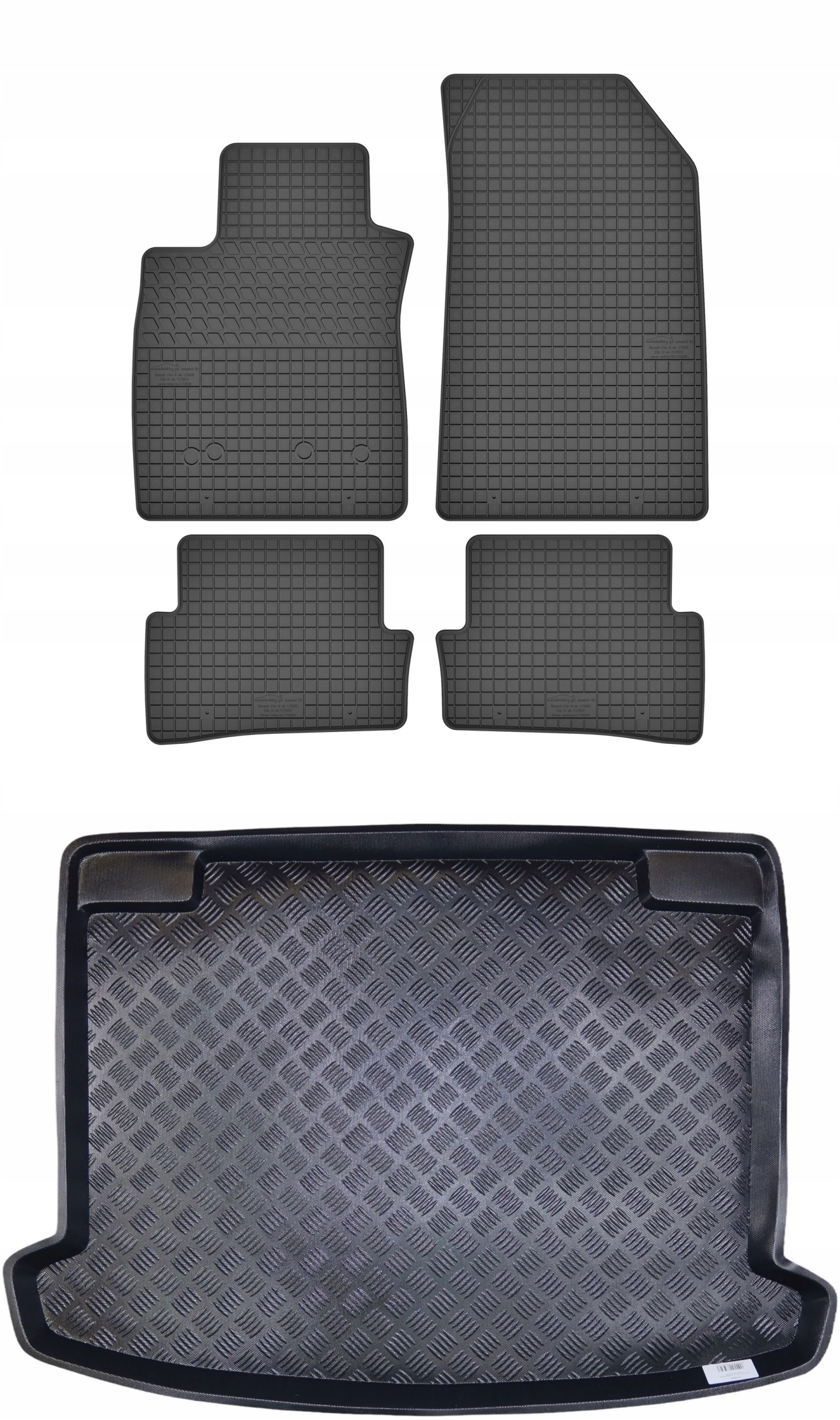 Koberce nosič pro: Renault Clio IV 2013-2020 kombi grandtour