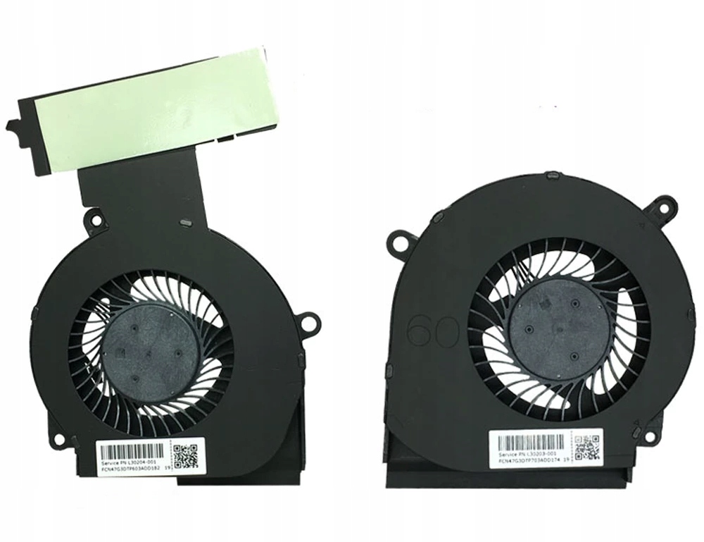 

Wentylatory Do Hp Omen 15-DC Cpu+gpu Lewy+prawy