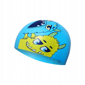 Czepek do pływania dla dzieci silikonowy Nqc Nils Aqua Monster