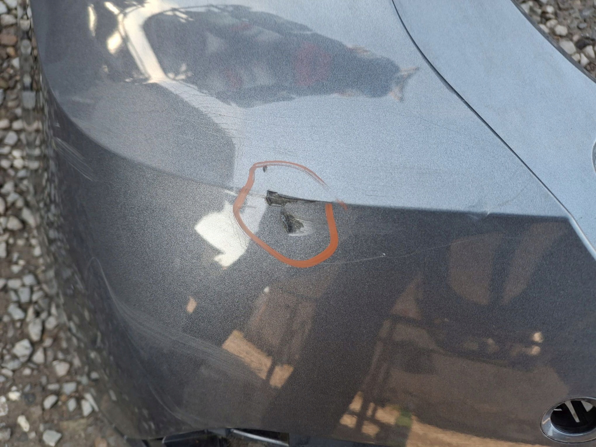 bumper rear MG ZS II 2024R->