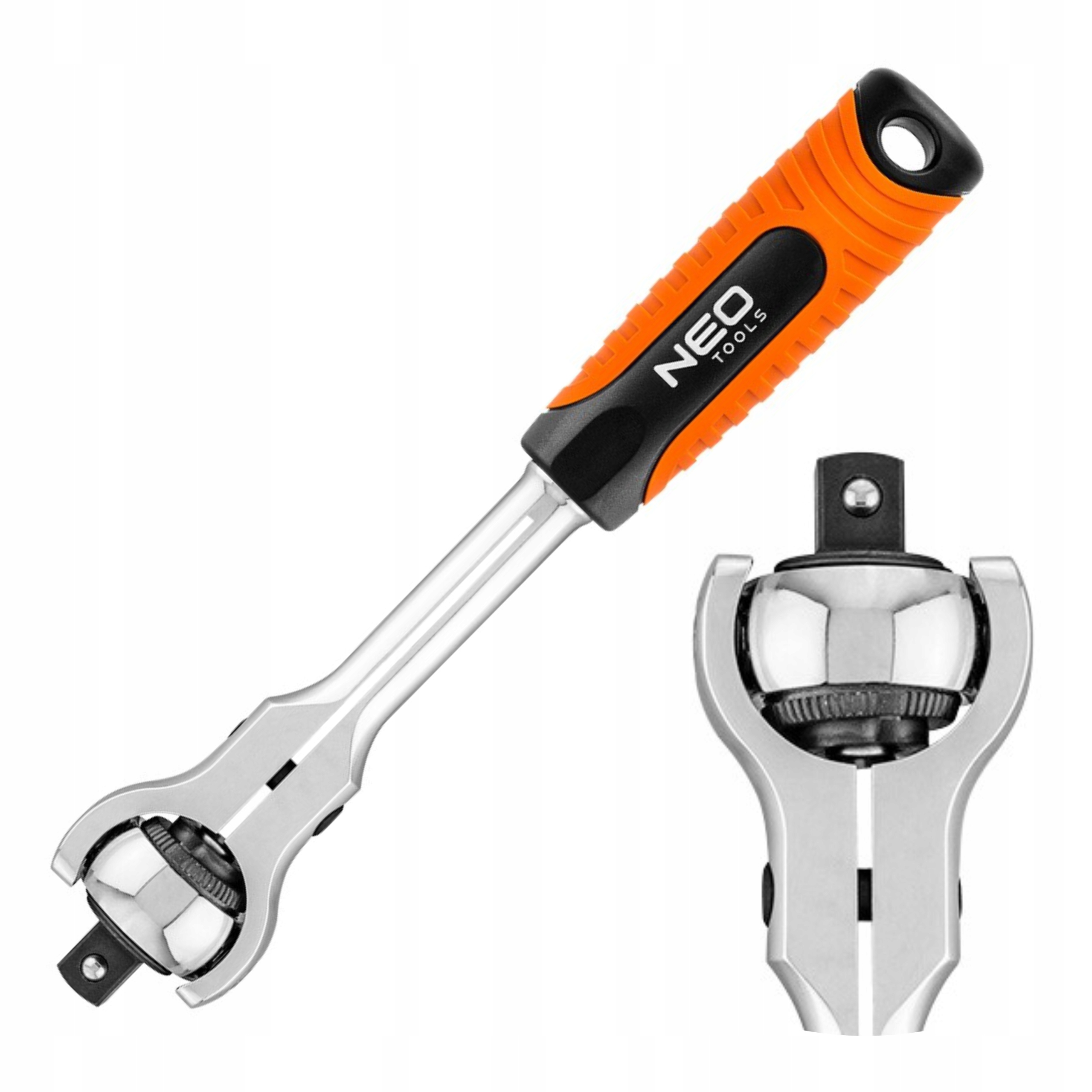 

Neo Tools Grzechotka 1/2 360° 72T Crv 250MM 08-546