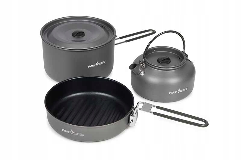 Zestaw Garnków Cookware 3 Piece Cook Set Fox