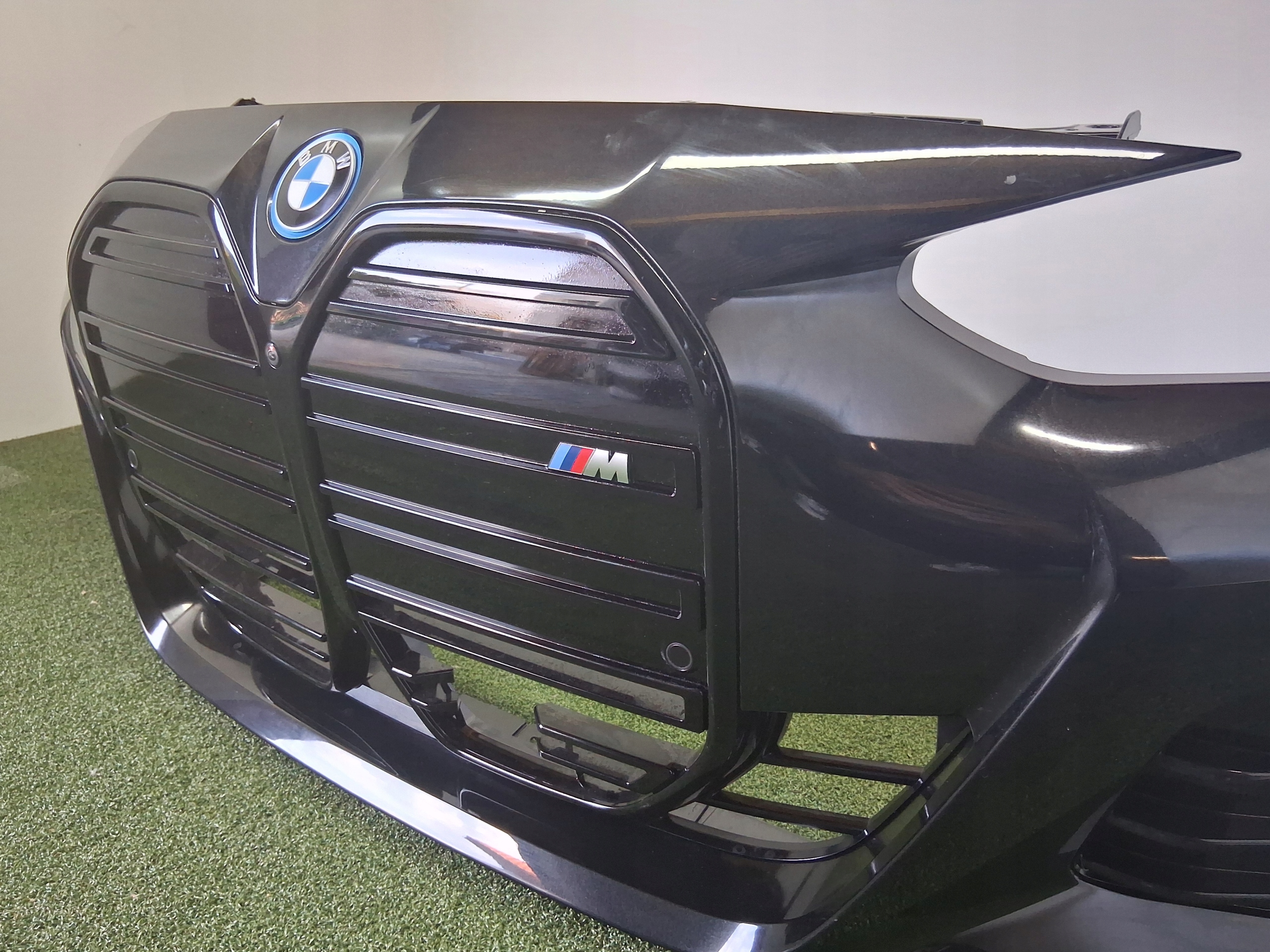 BMW 4 G26 LCI LIFT I4 M-PAKIET ZDERZAK PRZÓD BLACK SAPPHIRE 475 IDEALNY !!! Producent części BMW OE