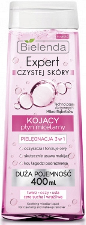 

Bielenda Kojący Płyn Micelarny 3w1 Demakijaż 400ml