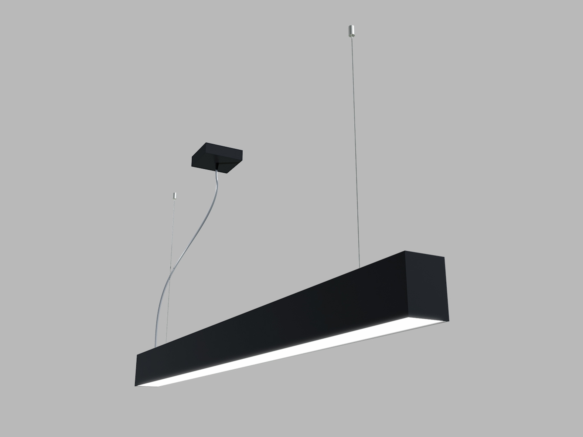 Závesné svietidlo LED2 Lino II 120 3CCT 21-32W 4480lm čierne