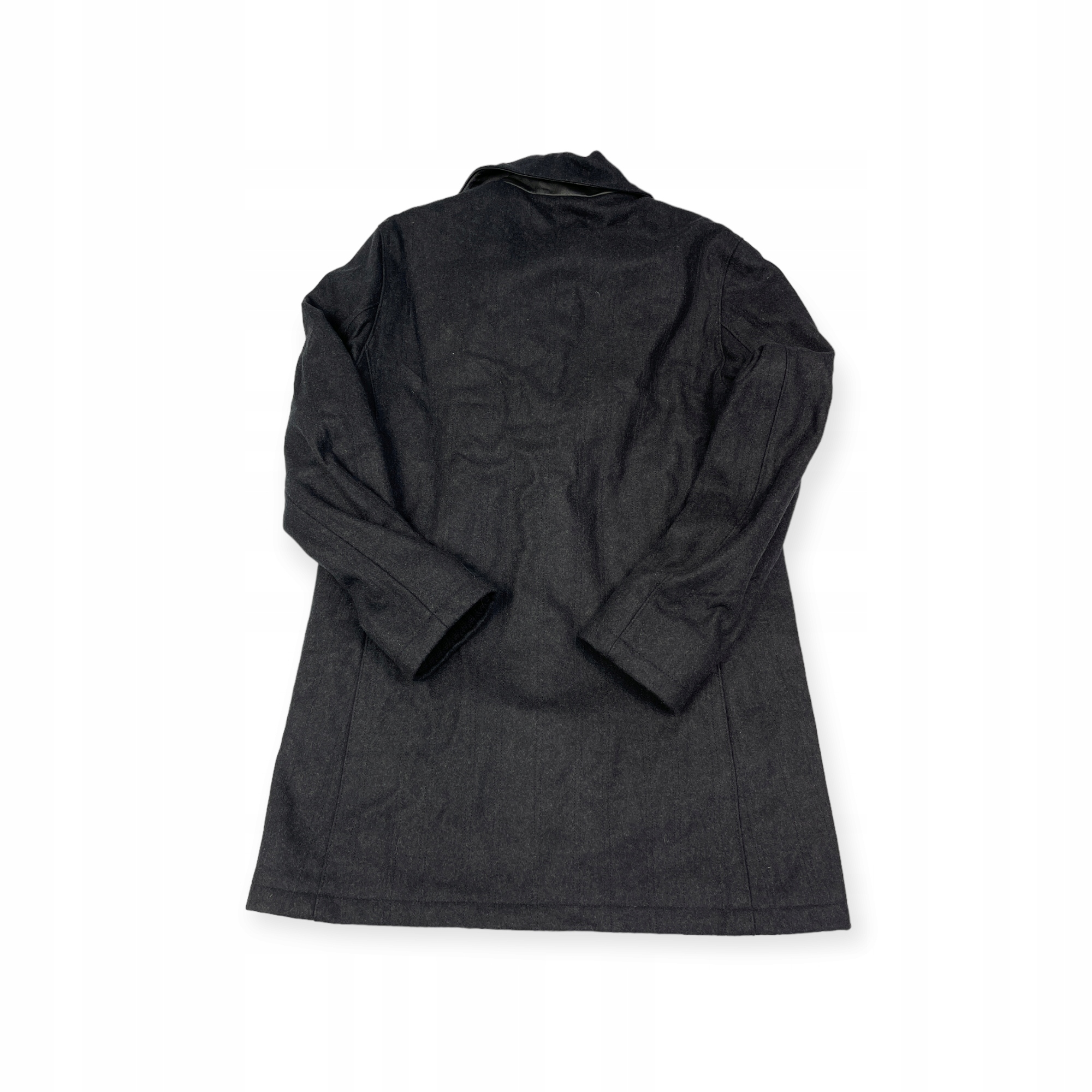 Czarny elegancki płaszcz męski Kenneth Cole NY L Marka Kenneth Cole