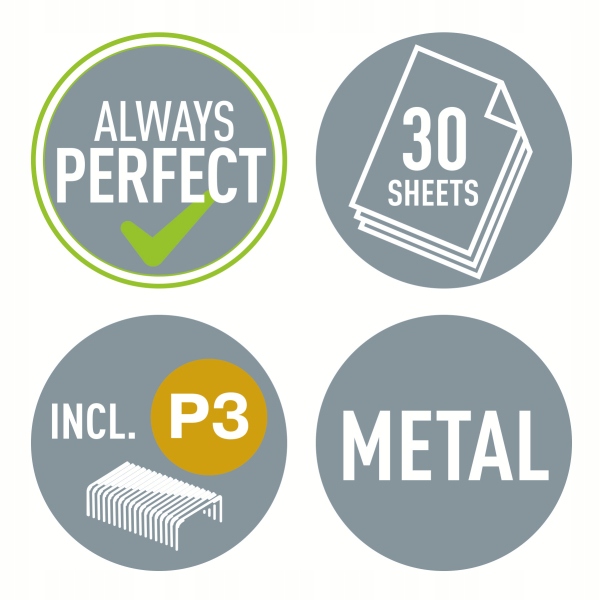 Zszywacz średni do 30k Leitz WOW jasnozielony EAN (GTIN) 4002432101191