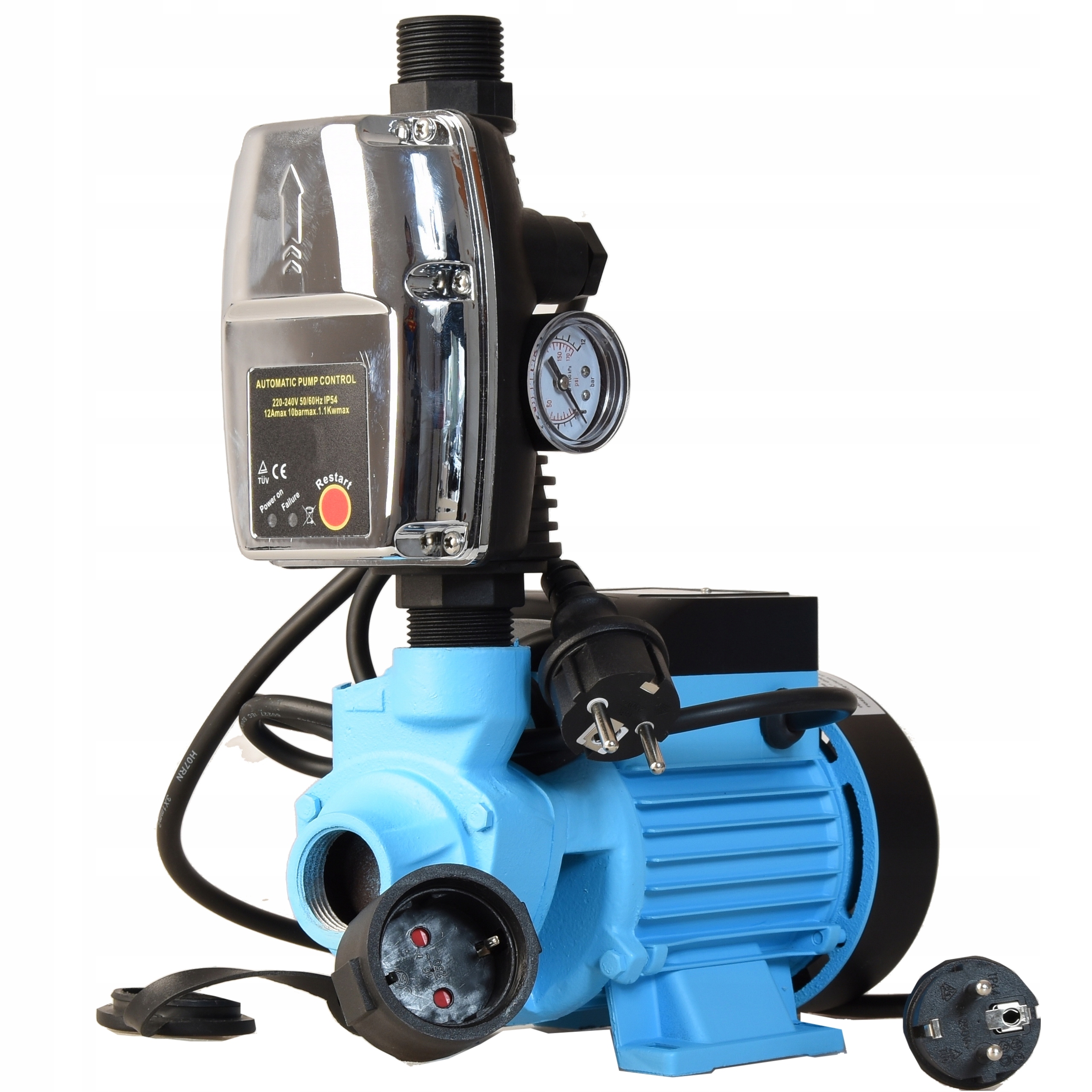 Vodná Pumpa Pre Zavlažovaciu Studňu Aqb 60 S Automatom Csk 5, Výkonná, 2100 L/h