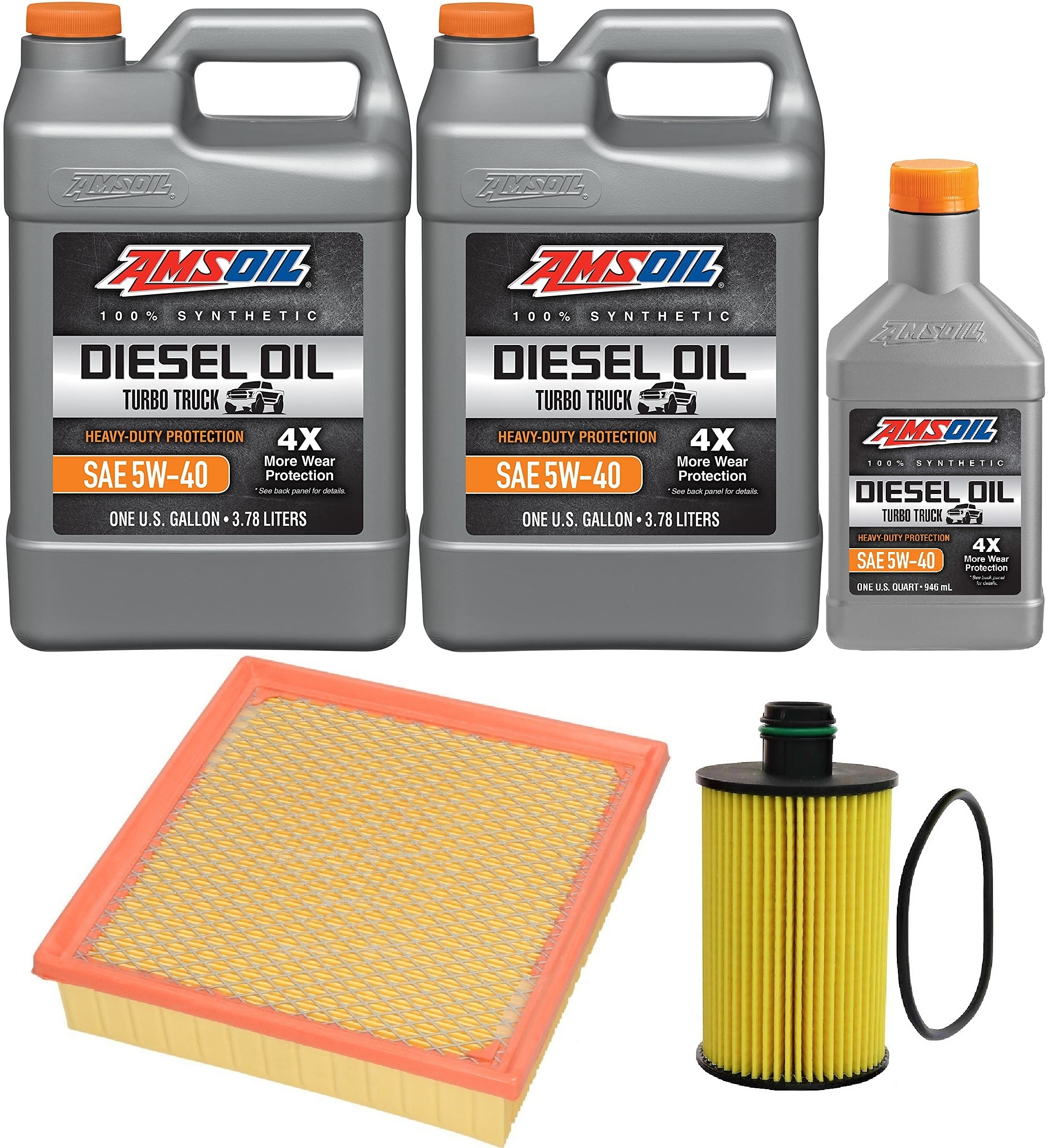 AMSOIL 5W40 8,5L + FILTRY GRAND CHEROKEE 3,0 14-19