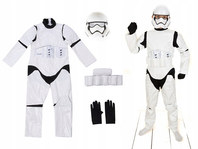 Strój Szturmowiec Star Wars Kostium Gwiezdne Wojny 4-6L 110-122 cm