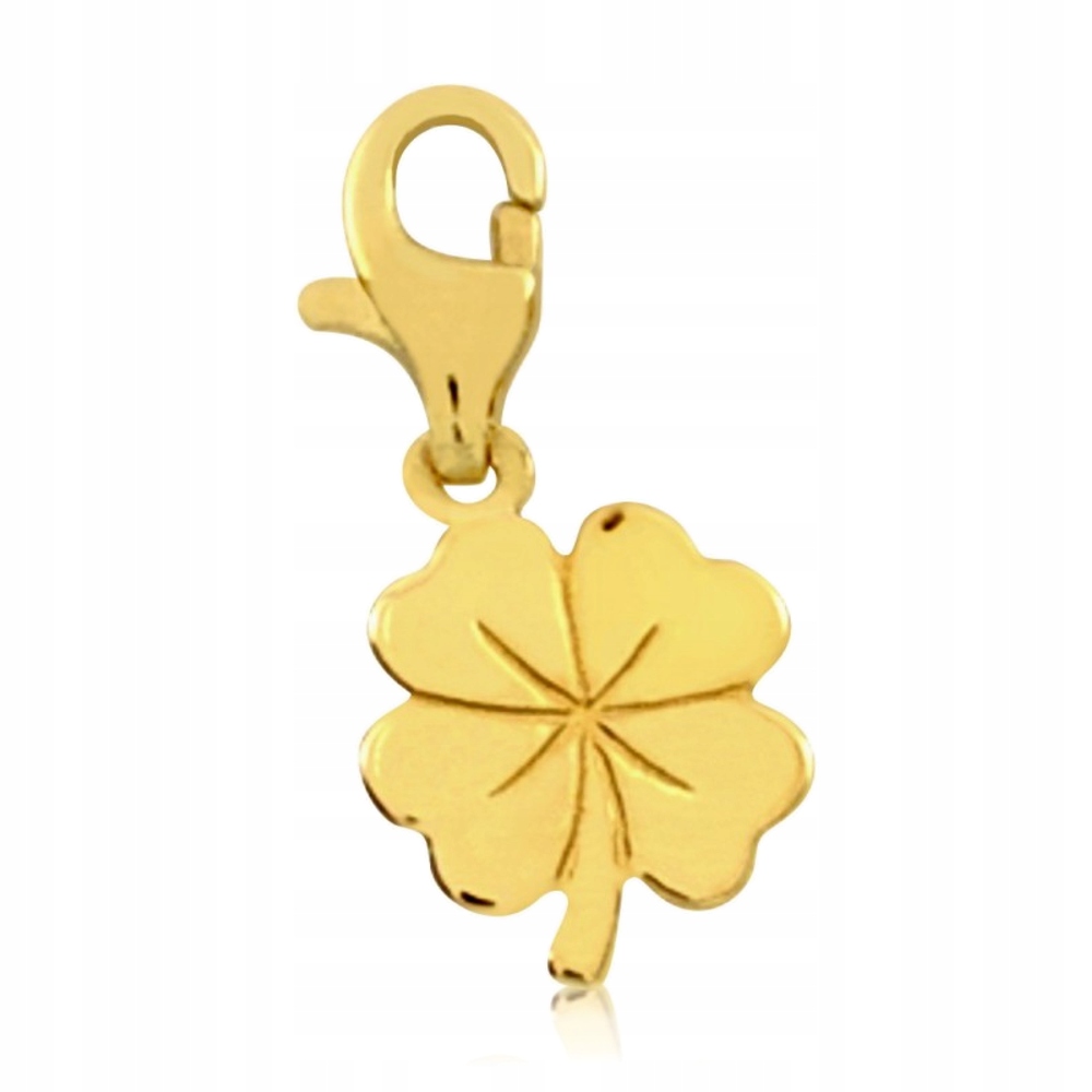 Přívěsky Čtyřlístek , Zlato 585, Gravírování