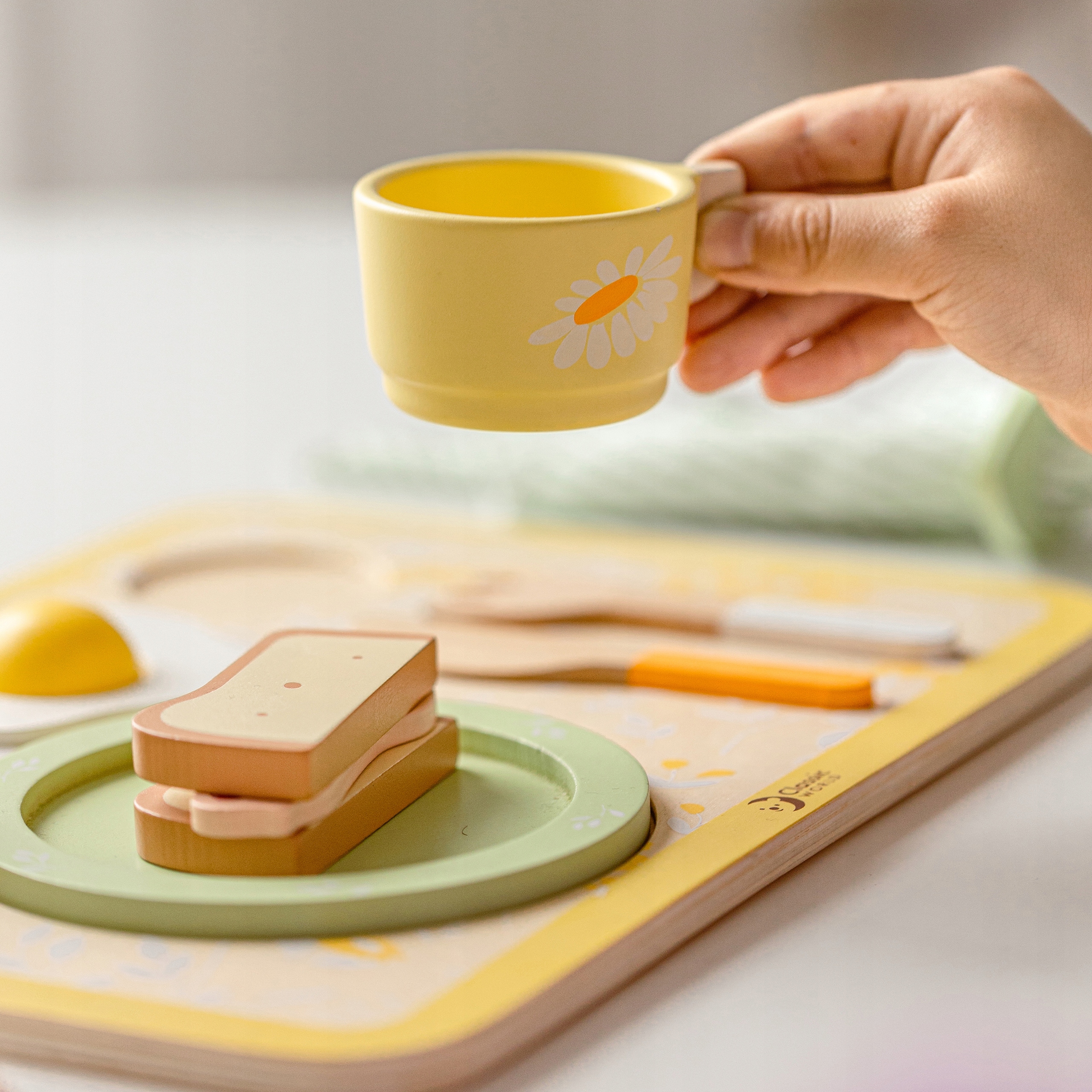 CLASSIC WORLD Wooden Breakfast Set 13 pcs. Marka Classic World