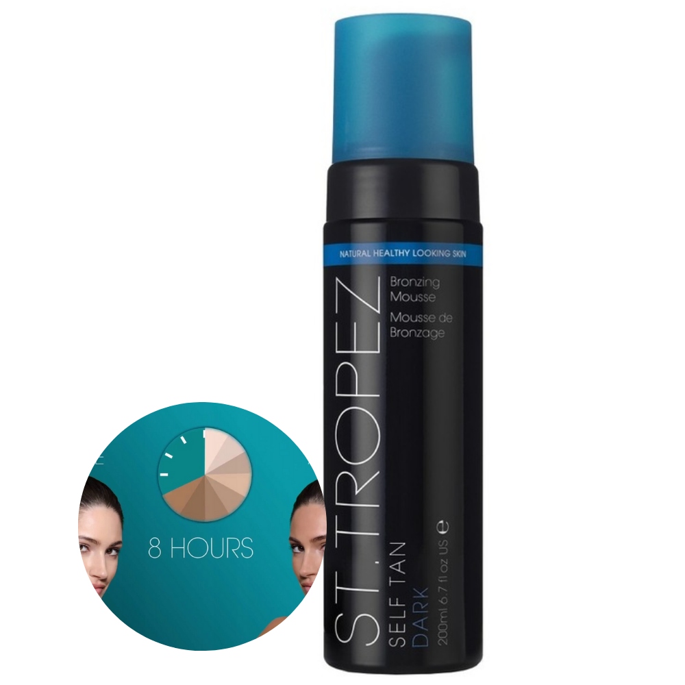 Samoopalovací Pěna St Tropez 200 ML Dark Tmavá Pleť Za 8 Hodin Přípravek