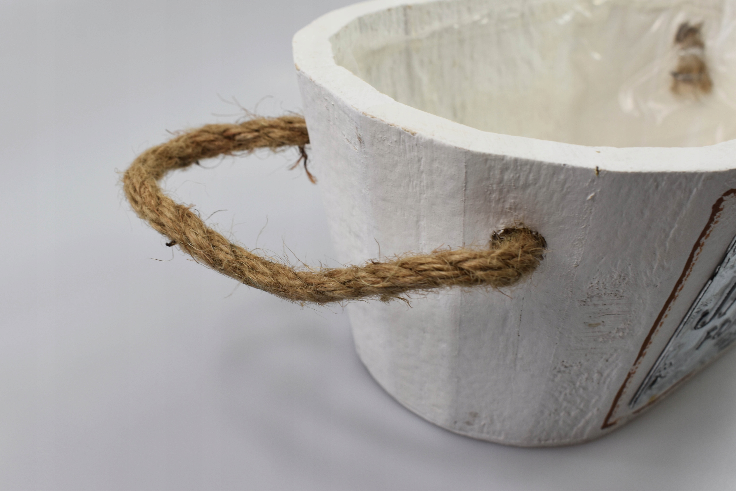 OSŁONKA DONICZKA DREWNIANA OWALNA, Oris Materiał drewno