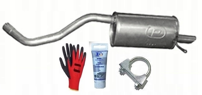 Renault Captur 1.5 dCi 66kW (od Roku 2013) Tlumič Tlumič Výfuku bonus