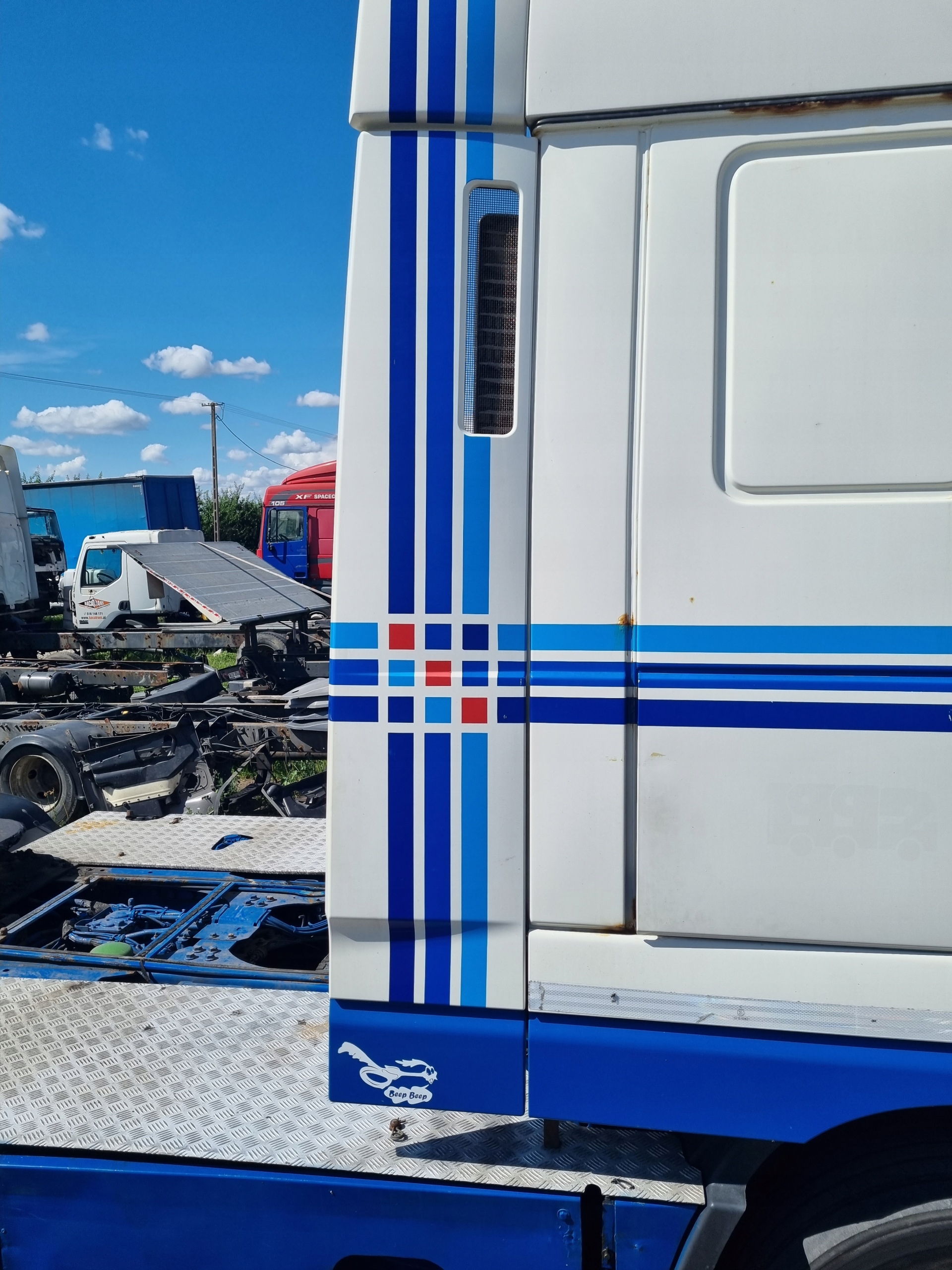 СПОЙЛЕР СПОЙЛЕР ОБТЕКАТЕЛЬ ZAKABINOWA RH DAF XF 105