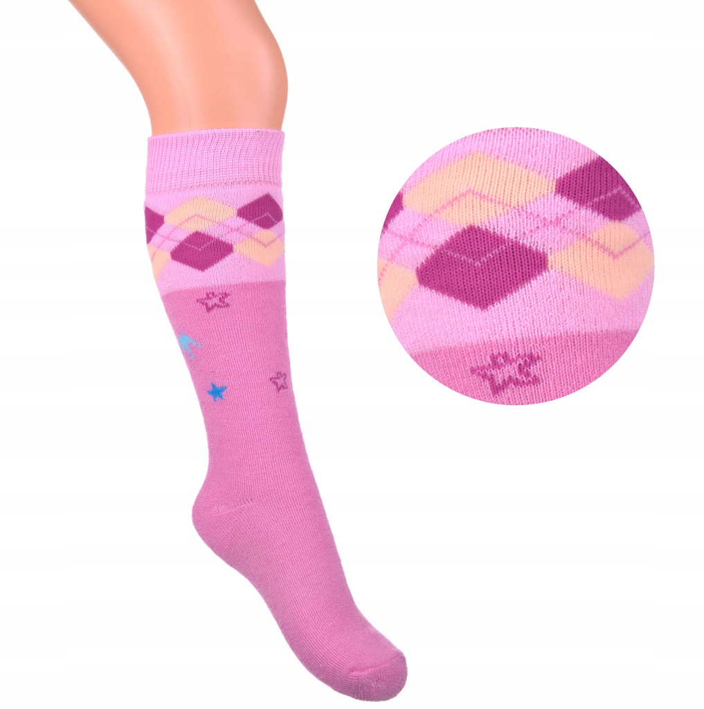

Podkolanówki Frotte Dziecięce Bawełniane roz.31-34