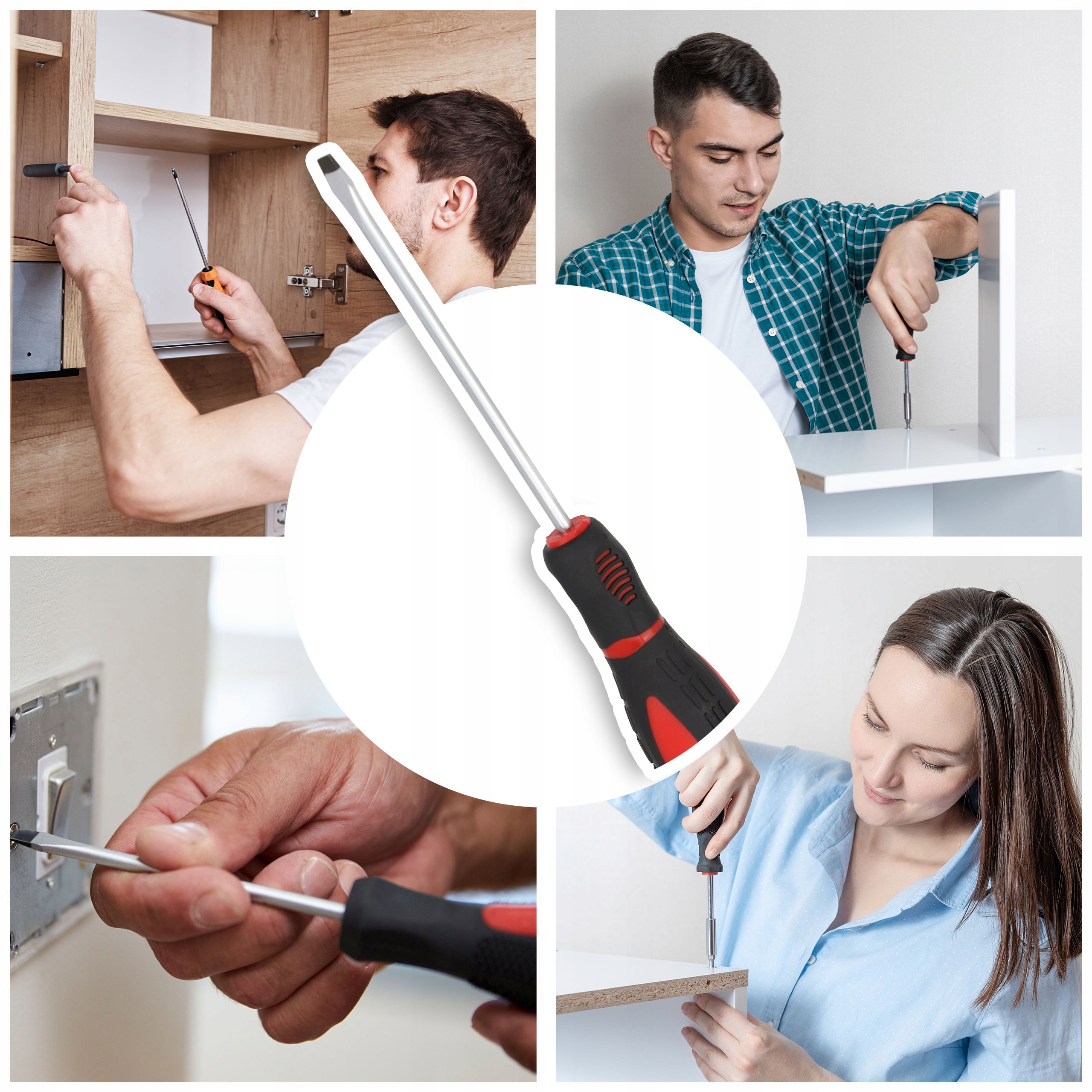 Wkrętak płaski ŚRUBOKRĘT 4.0x100mm Waga produktu z opakowaniem jednostkowym 0.3 kg