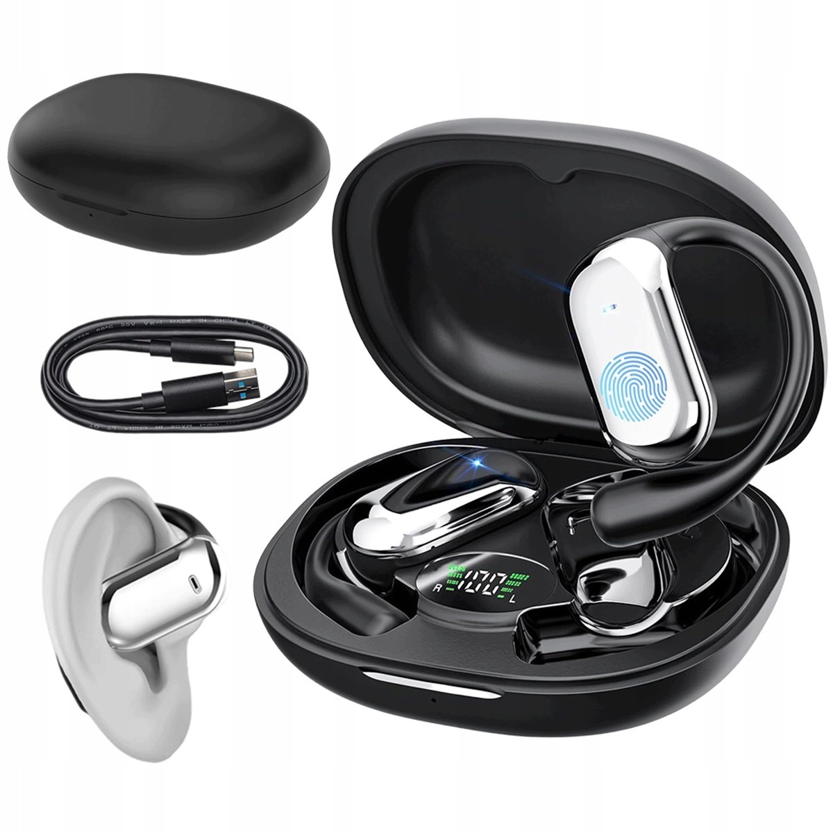 Sluchátka překládající Ai 198 jazyků s Bluetooth 6.1 a redukcí šumu