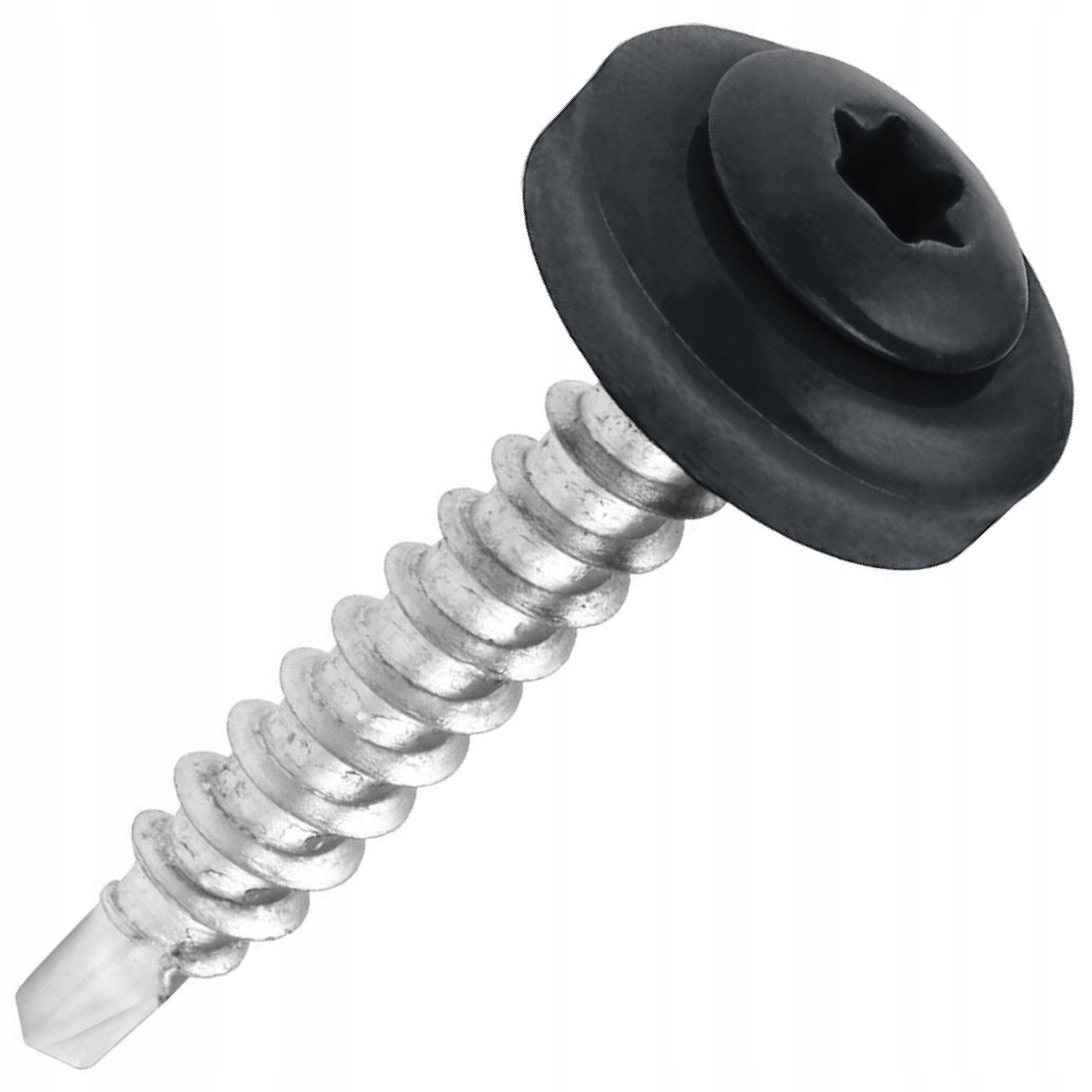 

Wkręt do mocowania blach 250 szt Ral 7016 4,8x35mm