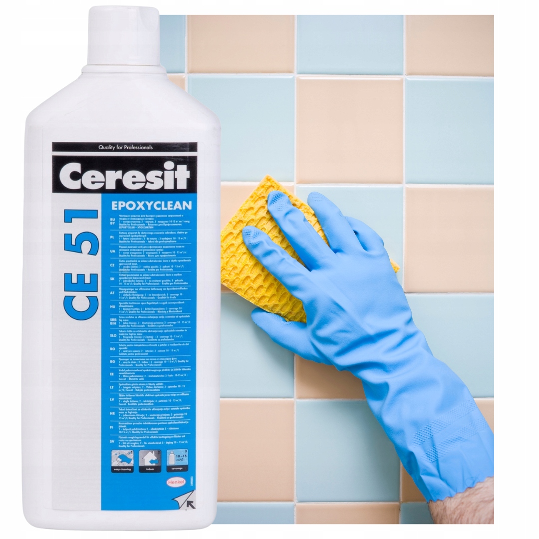 Ceresit Ce 51 Epoxyclean Czyścik Preparat Do Fug Epoksydowych Zabrudzeń 1L