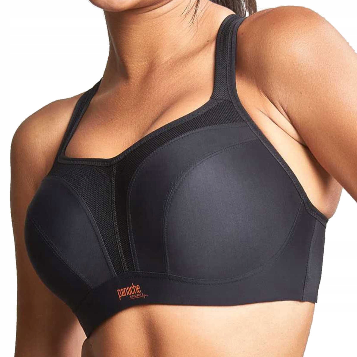 Panache Sportovní podprsenka pevně držící Sport 5021 černá 85K